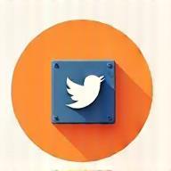 Icon representing social media with various platform logos